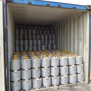 Factory price Galvanized Barbed wire coils